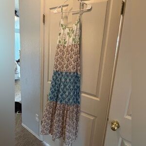 Roller Rabbit Dakota Maxi Dress size small Padma print
